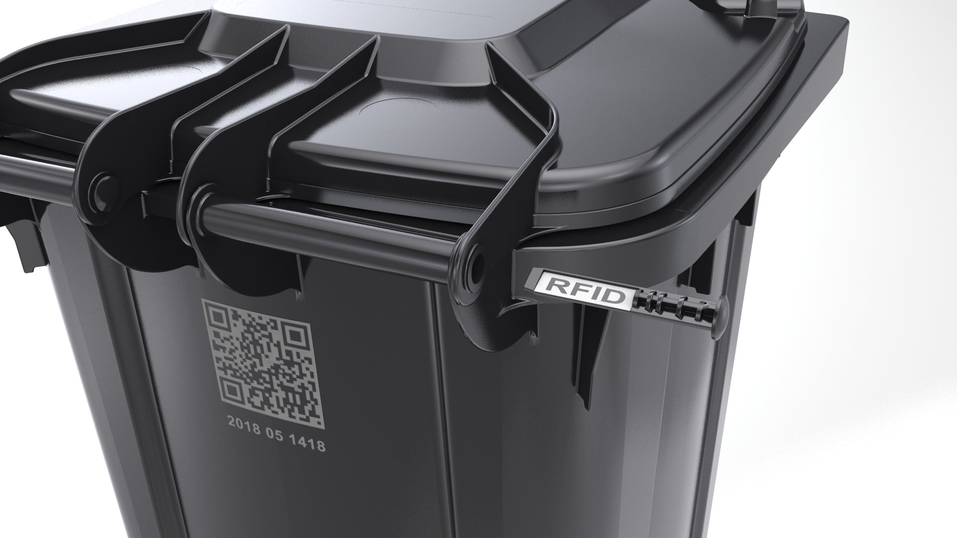Datenmanagement von Abfallbehältern
