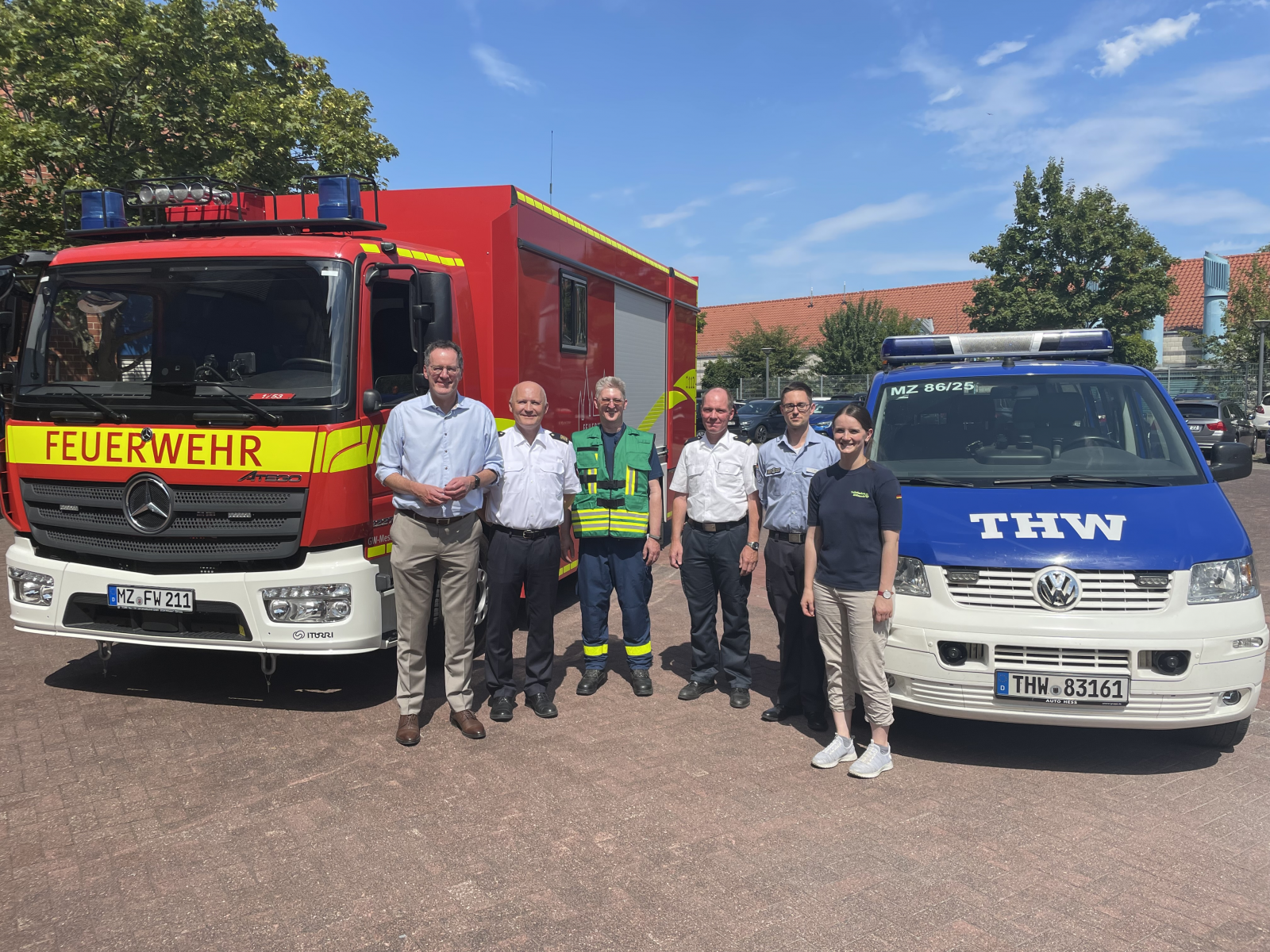 Bundesweit erstmalig: THW Mainz unterstützt die Feuerwehr Mainz mit „Technischem Berater Chemie“
