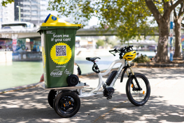 DIGI-CYCLE UND COCA-COLA HBC ÖSTERREICH SAMMELAKTION: