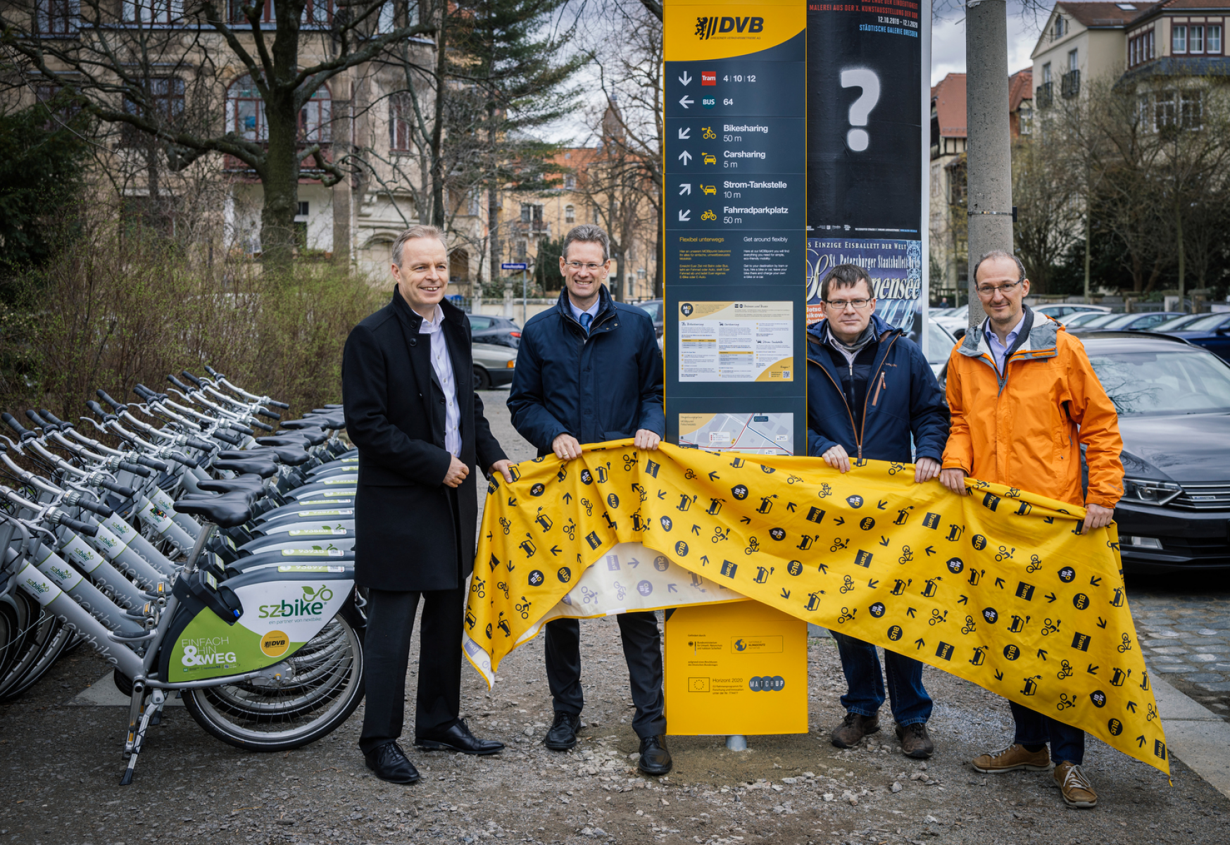 Neuester Dresdner Mobilitätspunkt am Fetscherplatz eröffnet