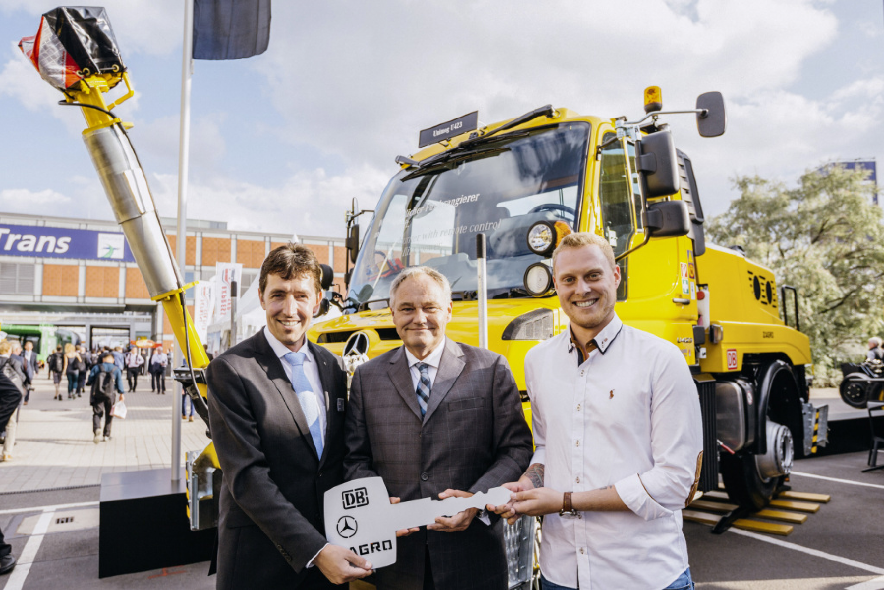 Unimog sorgt für wirtschaftliches Rangieren bei DB Fernverkehr