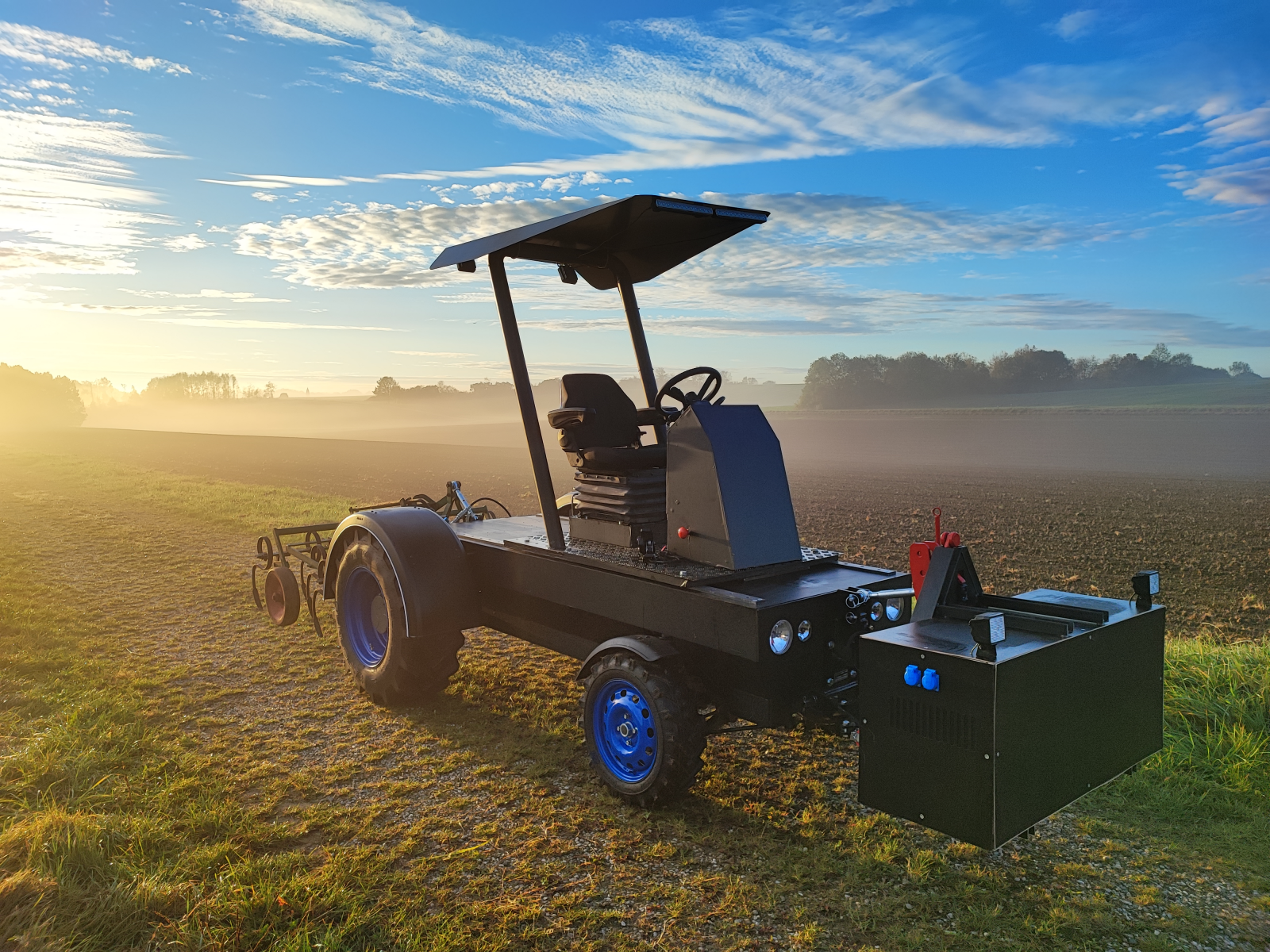 Forschung für die Elektrifizierung von landwirtschaftlichen Maschinen