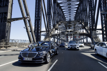 Mercedes-Benz Intelligent World Drive auf fünf Kontinenten