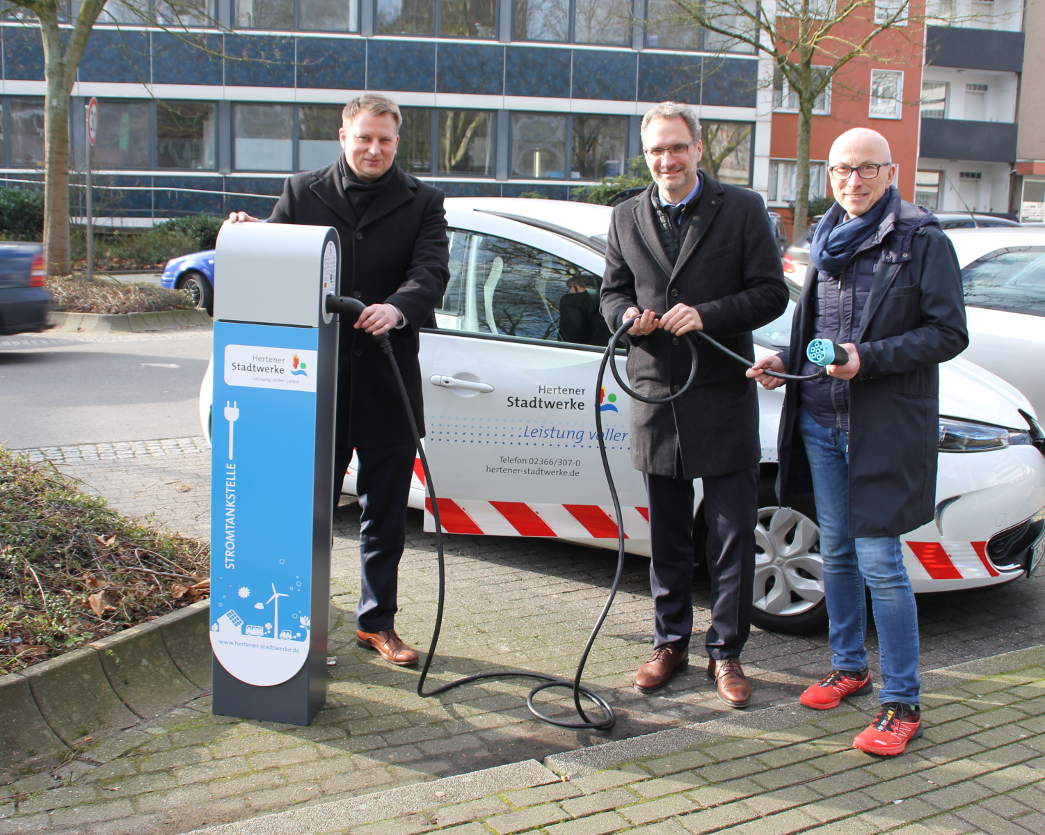 Hertener Ladeinfrastruktur für Elektroautos wird weiter ausgebaut