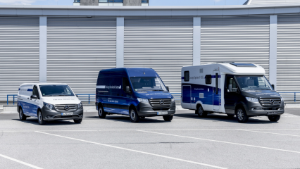 Mercedes-Benz Vans präsentiert Sprinter mit Elektroantrieb und Brennstoffzelle