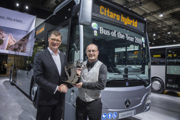 Mercedes‑Benz Citaro hybrid ist “Bus of the Year 2019”