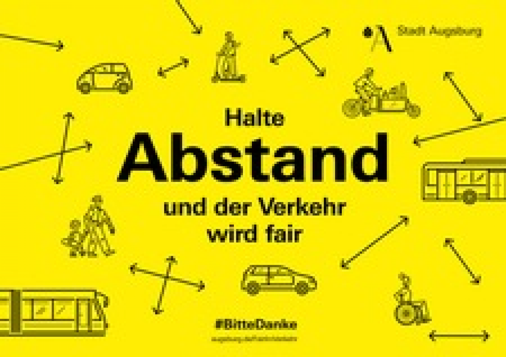 Fair-im-Verkehr-Kampagne der Stadt Augsburg gestartet