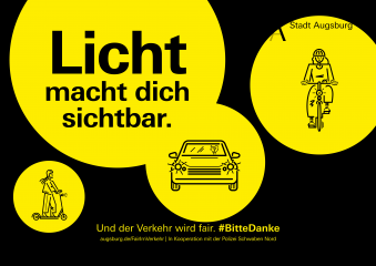 Sehen und gesehen werden im Straßenverkehr  - Image