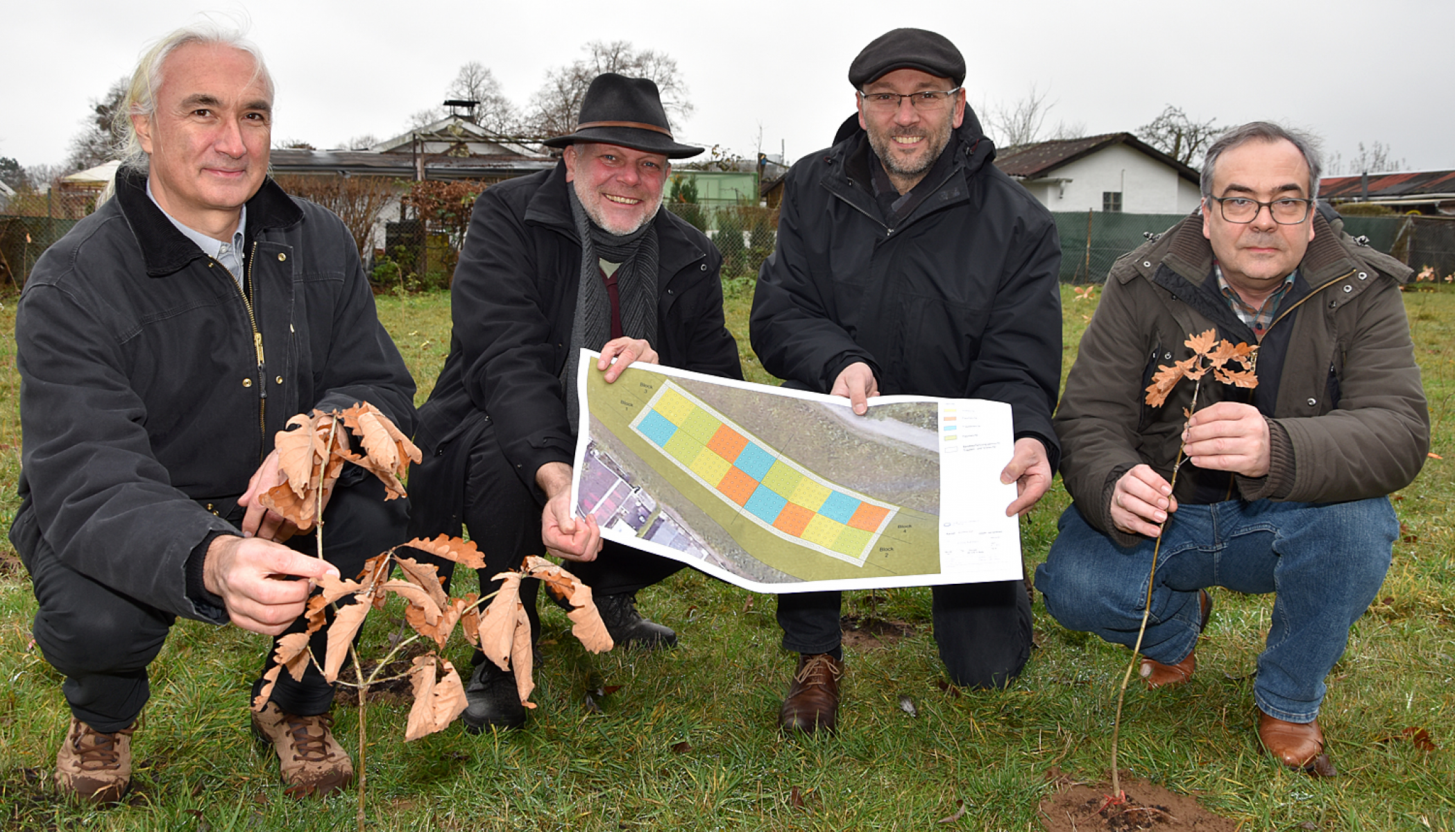 Forschungsprojekt in Waldau: 500 Eichen für den Wald der Zukunft