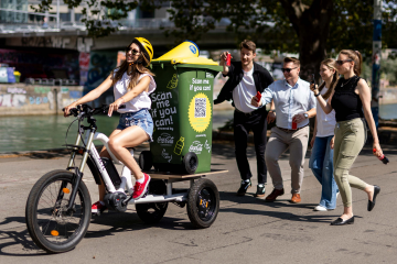 DIGI-CYCLE UND COCA-COLA HBC ÖSTERREICH SAMMELAKTION: - Image