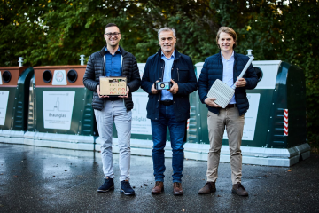 Lösung gegen übervolle Altglascontainer - Image