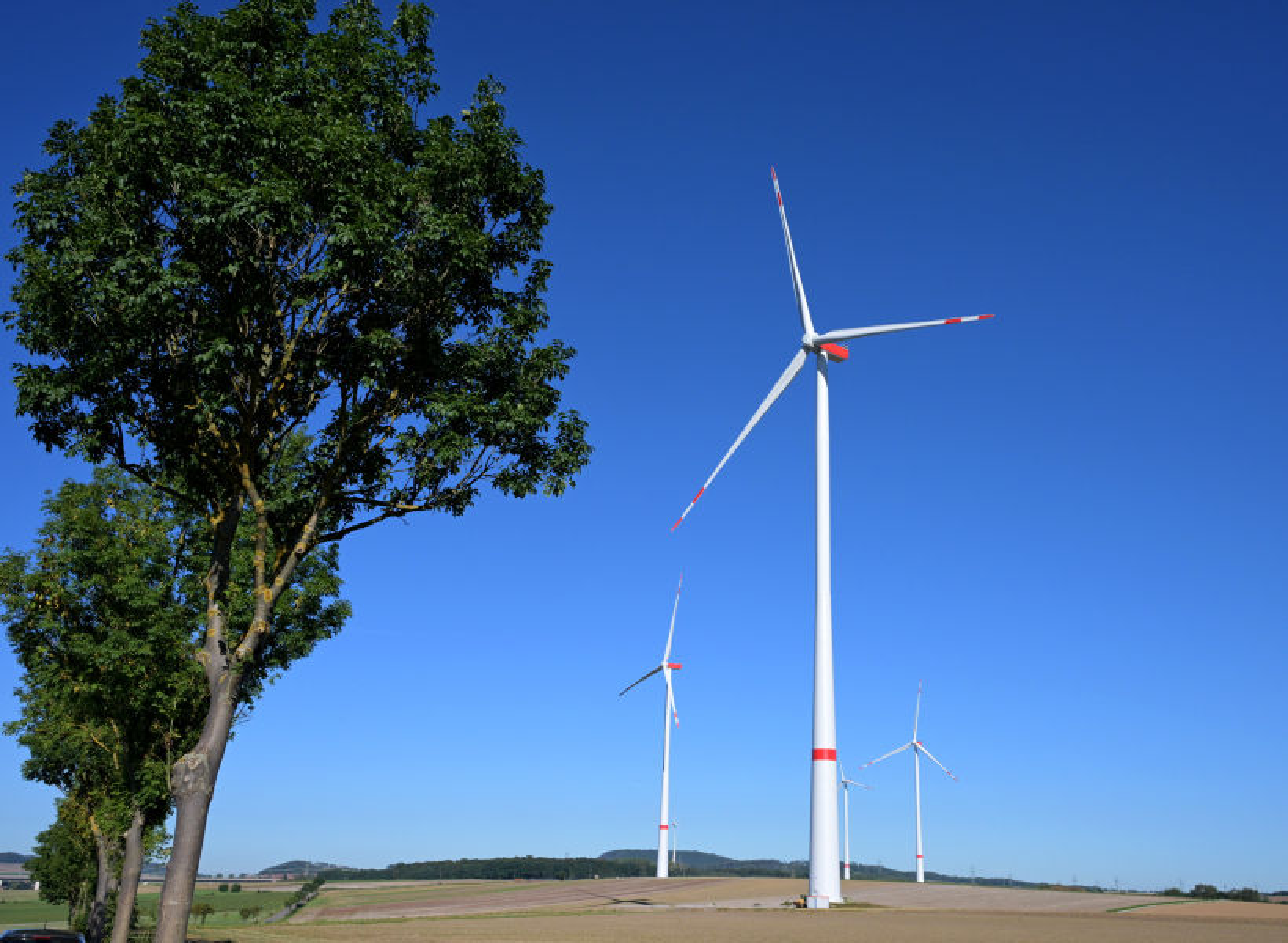 Der Windpark Gande in Niedersachsen kann rechnerisch rund 11.400 Vier-Personen-Haushalte mit klimafreundlichem Strom versorgen. (Foto: Trianel)