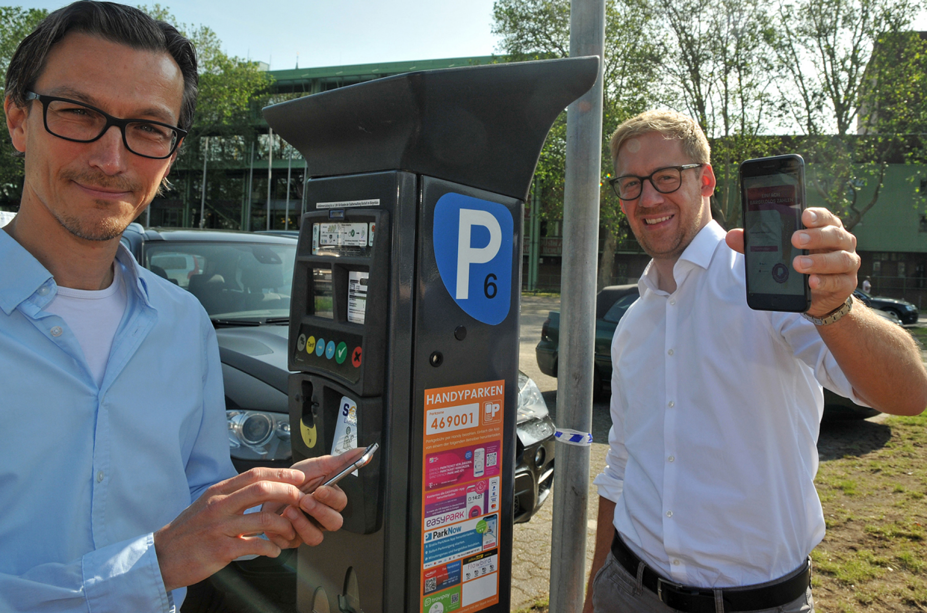 Handyparken jetzt auch in Bocholt