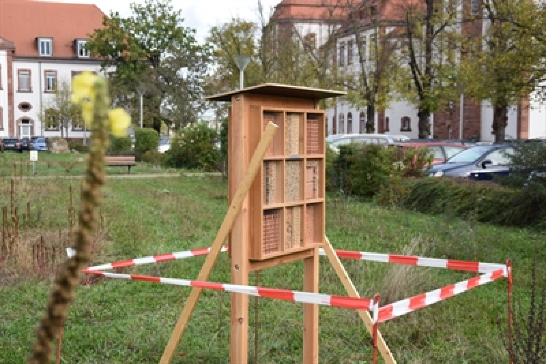 Insektenhotels für den Artenschutz