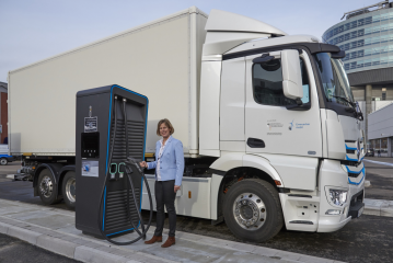 Daimler Trucks: E-Mobility Group startet weltweite Initiative für Elektro-Lkw-Ladeinfrastruktur - Image