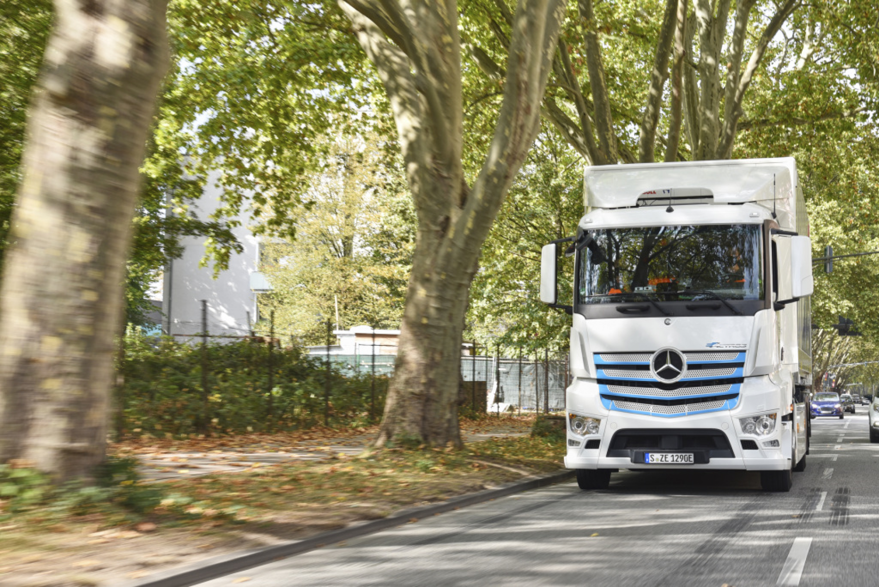 Zweite eActros Testphase nimmt weiter Fahrt auf