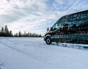 Kältetest bestanden: Die nächste Generation eSprinter bei der Wintererprobung - Image