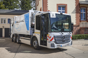 Finale Testphase vor Serienstart: Mercedes-Benz eEconic beweist sich in der Kundenerprobung im Rhein-Main-Gebiet - Image