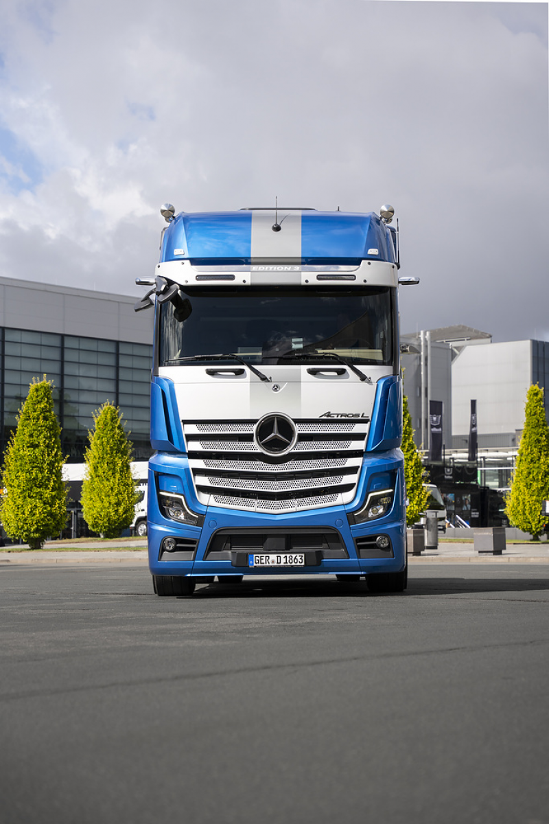 Sondermodell Actros L Edition 3: ausverkaufter Hingucker