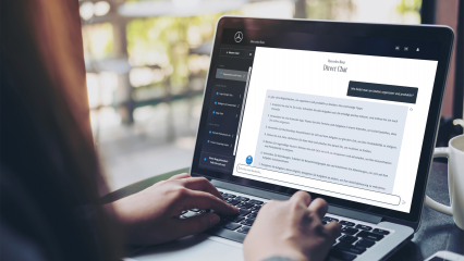 Mercedes-Benz Direct Chat: interne ChatGPT-Anwendung für Beschäftigte - Image