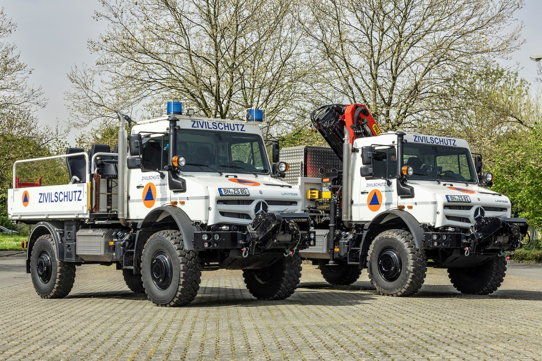 Erprobungseinsatz für den Zivilschutz im Ernstfall: BBK lotet Einsetzbarkeit hochgeländegängiger Unimog aus