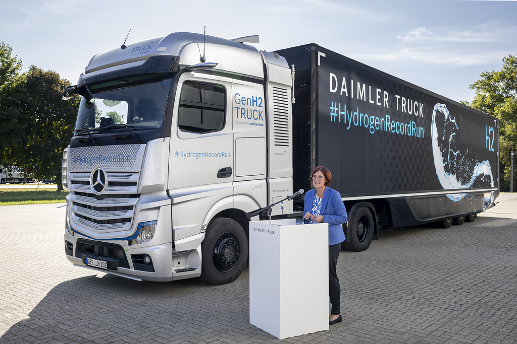 Daimler Truck #HydrogenRecordRun