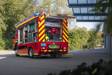 Retten, Löschen, Bergen, Schützen: FUSO Canter 4x4 im Einsatz bei der Schweizer Feuerwehr