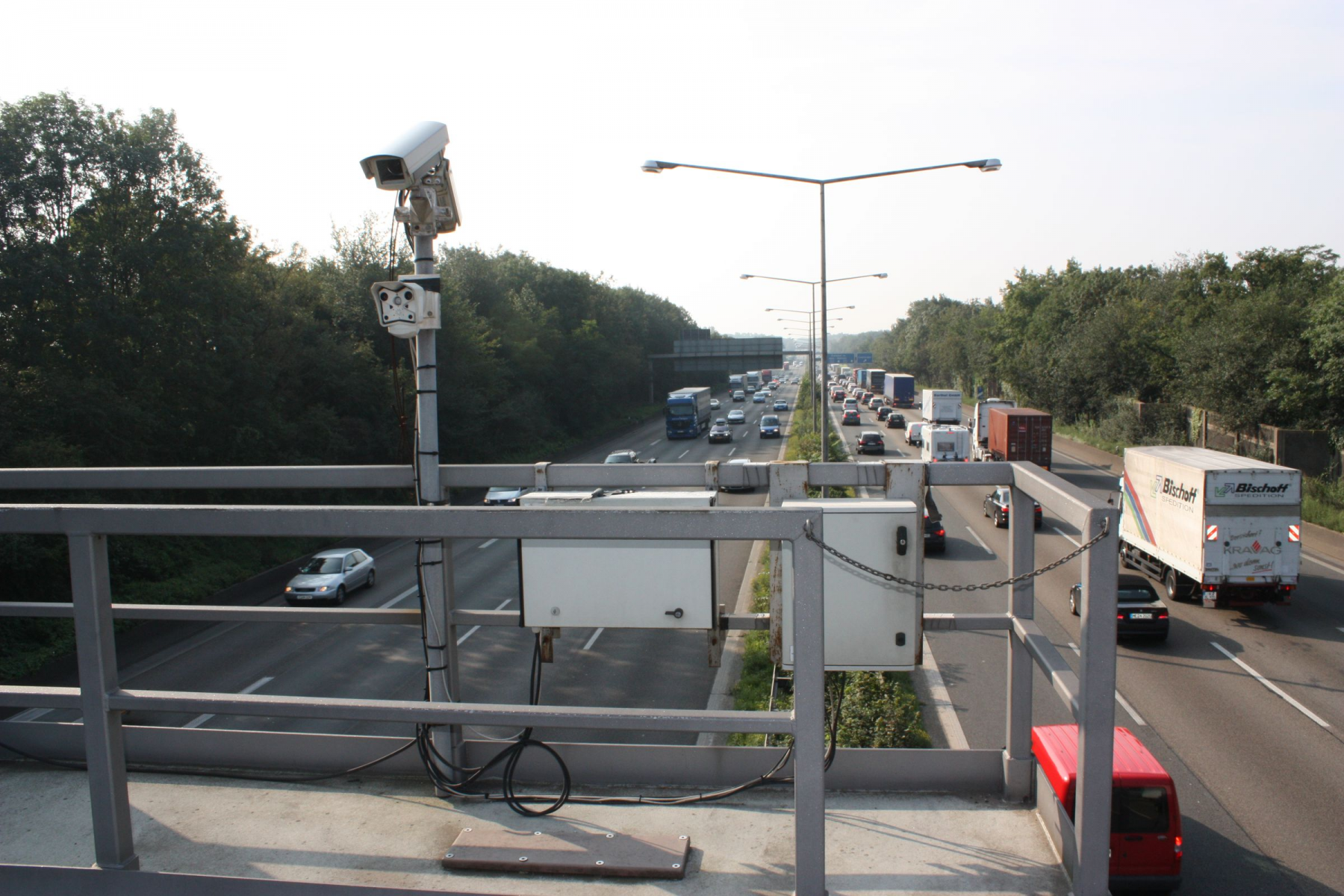 Über 200 Webcams an Autobahnen in NRW