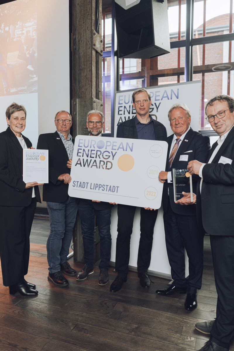 Lippstadt zum vierten Mal mit European Energy Award ausgezeichnet