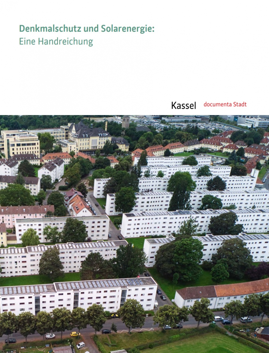 Handreichung Denkmalschutz und Solarenergie (Copyright: Stadt Kassel)