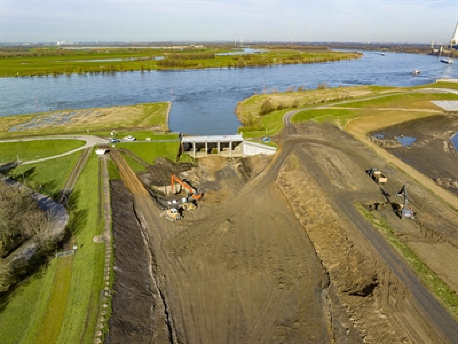 Optimierung Hochwasserschutz an der Emscher-Mündung