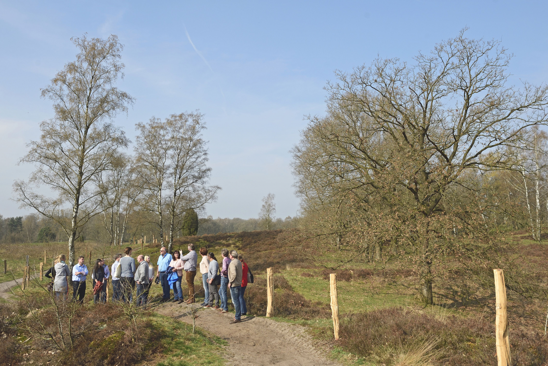 Umsetzung des Besucherlenkungskonzeptes im Naturschutzgebiet Tillenberge