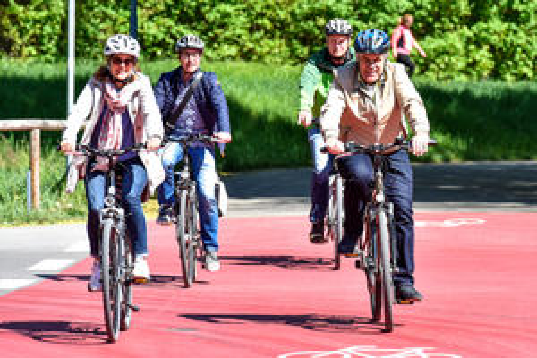 Für eine Fahrradtracking-Studie werden Radler/-innen gesucht © Stadt Ingolstadt / Roessle