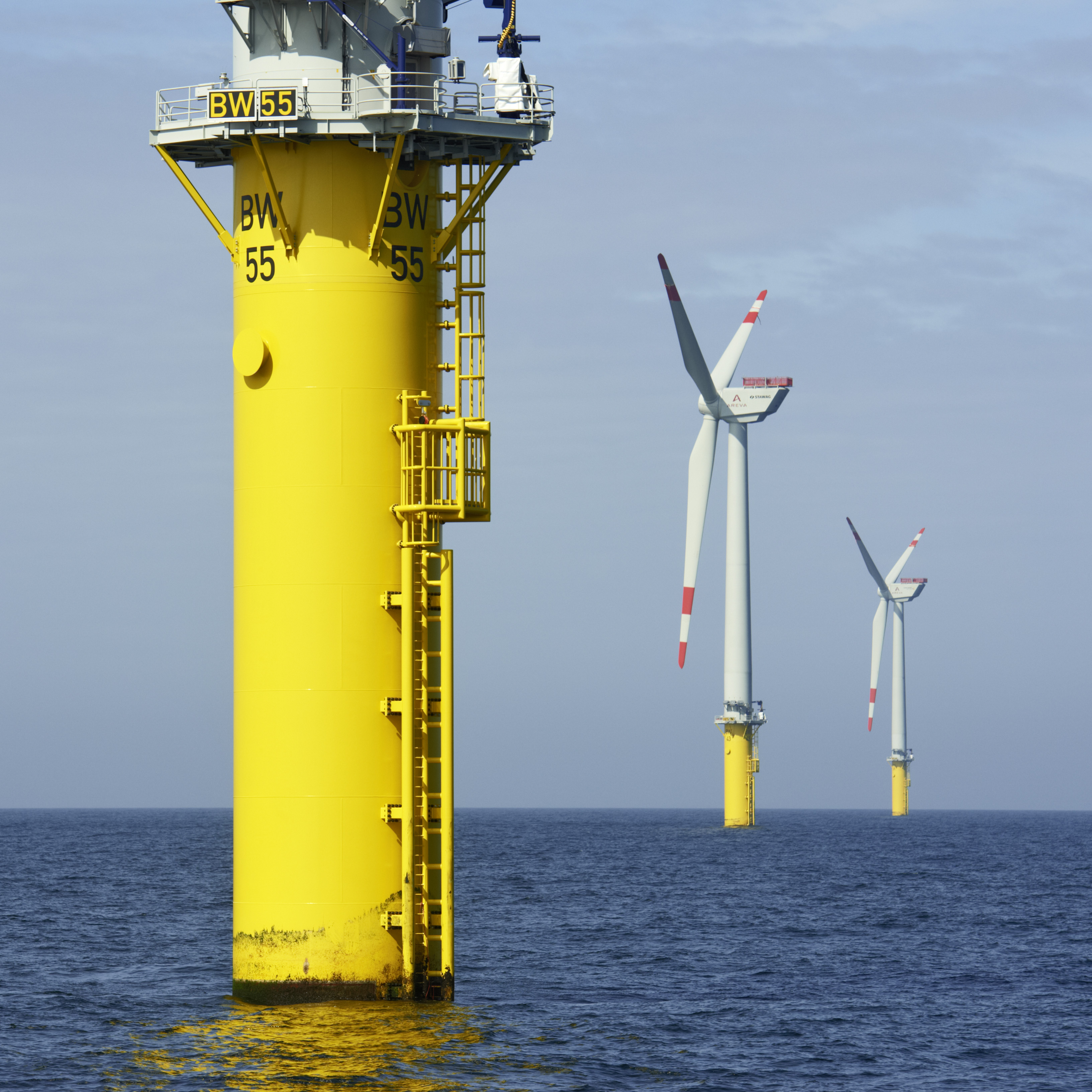 Inbetriebnahme Offshore-Windpark Juli 2015