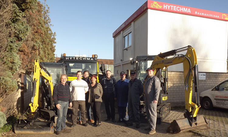 Das Hytechma-Team freut sich auf die Zusammenarbeit mit Yanmar.