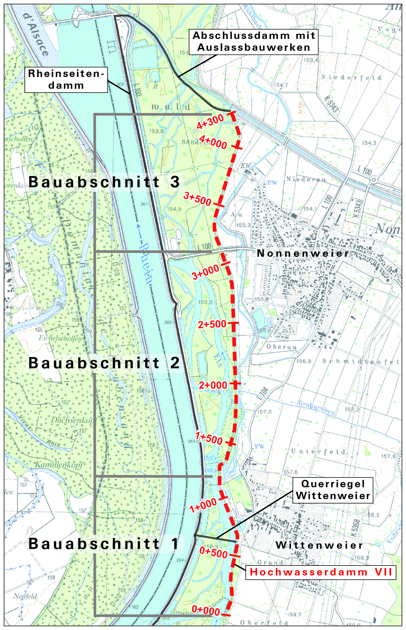 Umsetzung des IRP-Rückhalteraums Elzmündung