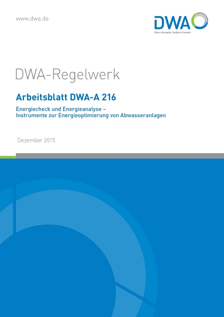 Energiecheck und Energieanalyse – Instrumente zur Energieoptimierung von Abwasseranlagen