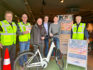 Stabsstelle für Klima & Mobilität unterstützt Fahrsicherheitstraining des ADFC - Image