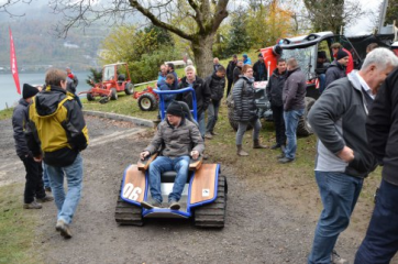 Aebi feiert 40 Jahre Terratrac mit Festakt auf dem Rütli