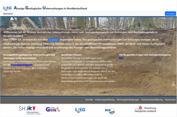 Anzeige Geologischer Untersuchungen in Norddeutschland geht online: Neue Internet-Anwendung startet heute - Image