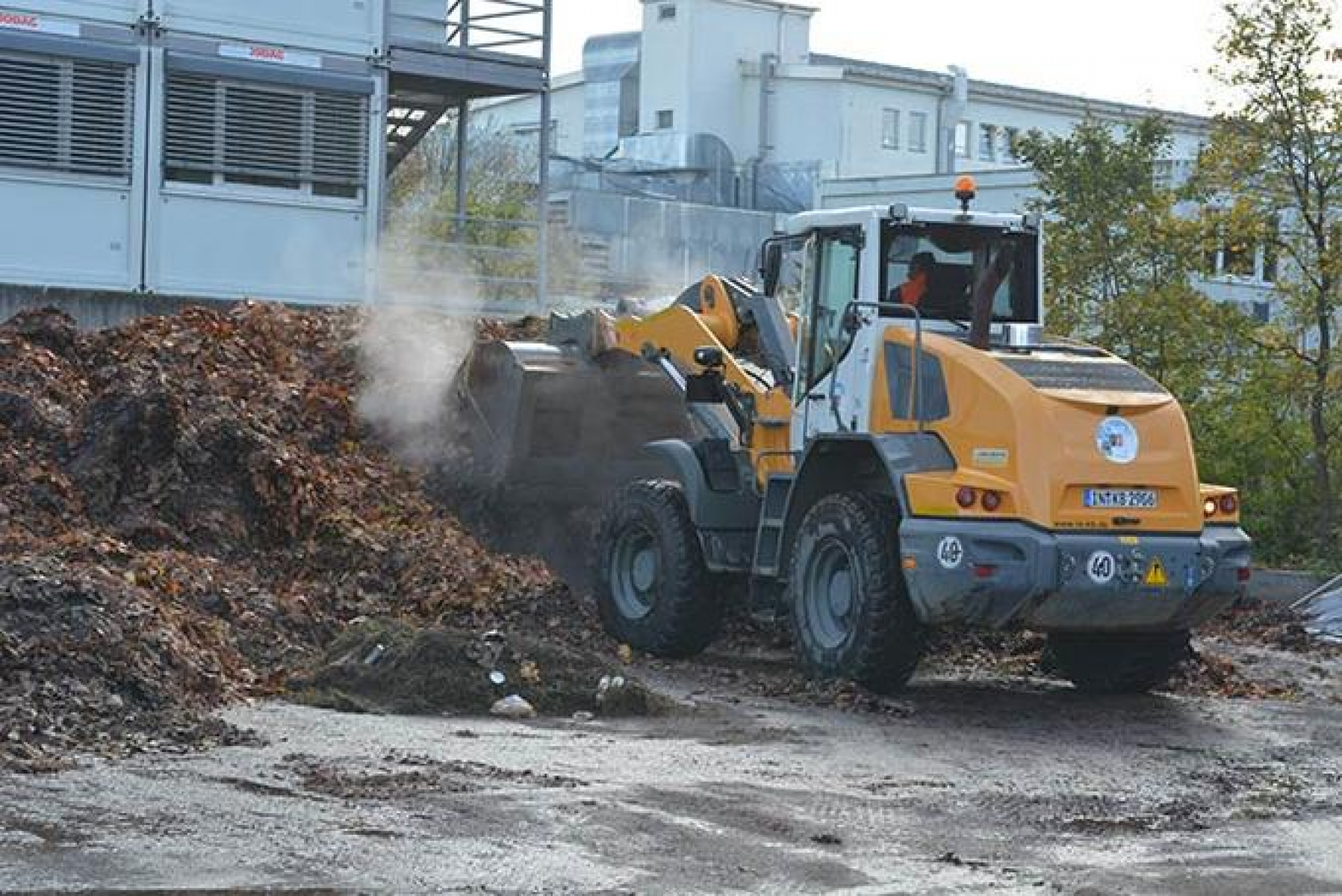 Im Herbst kümmert sich die Straßenreinigung vorwiegend um das Laub (Foto: Stadt Ingolstadt / Michel)