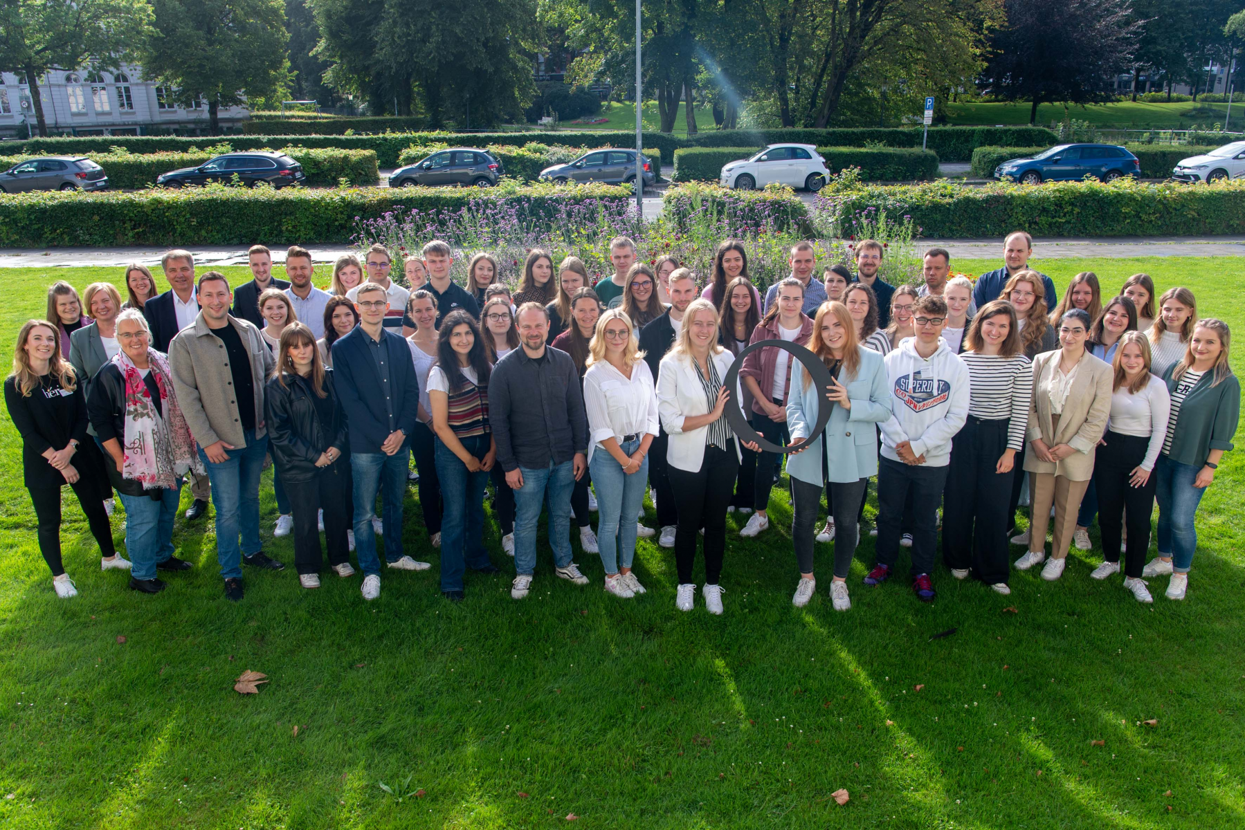 Foto: Sascha Stüber  Ausbildungsstart bei der Stadtverwaltung: 46 Nachwuchskräfte beginnen ihre Ausbildung bei der Stadt Oldenburg.