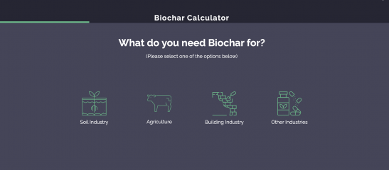 NovoCarbo startet neues Online Tool für Pflanzenkohle - Image