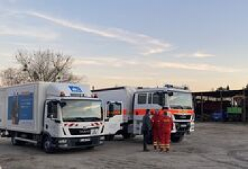Erste AWSH-Hilfslieferung in Polen angekommen - Image
