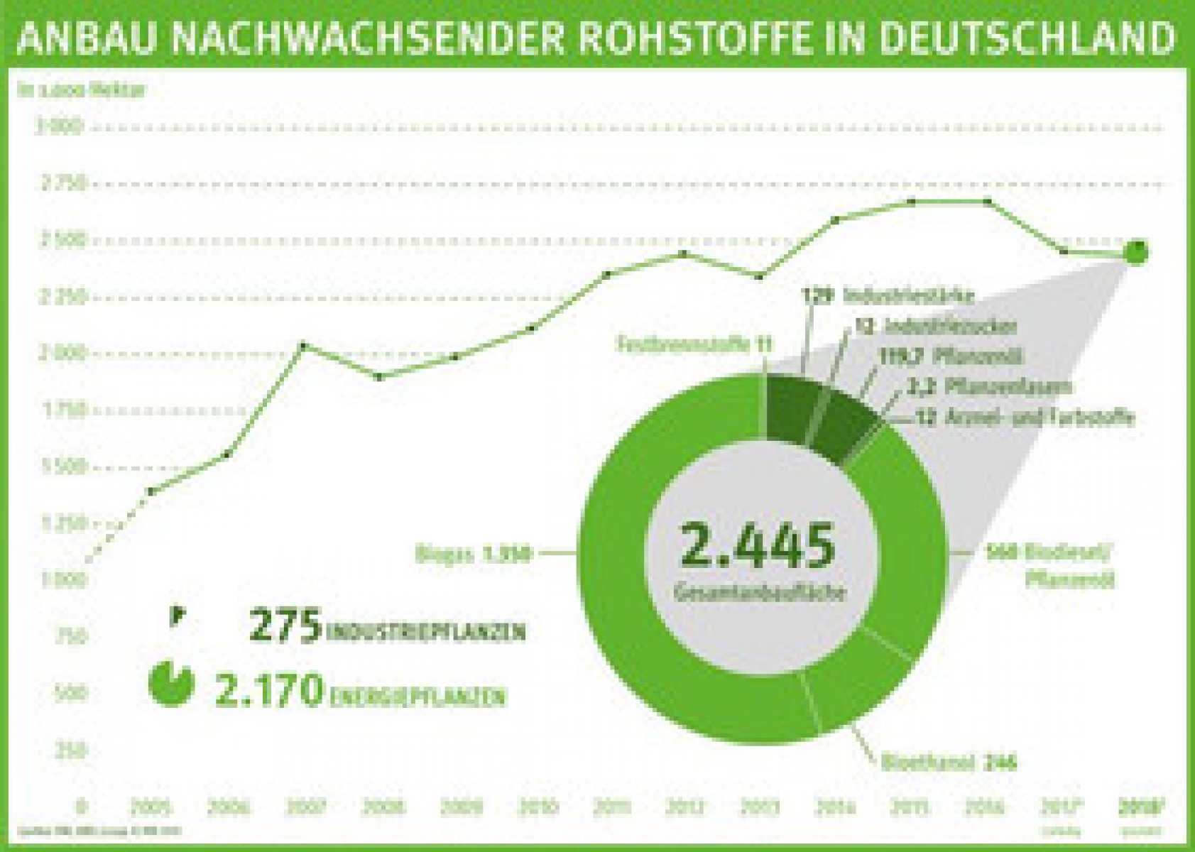 Rapsanbau für Biodiesel geht zurück