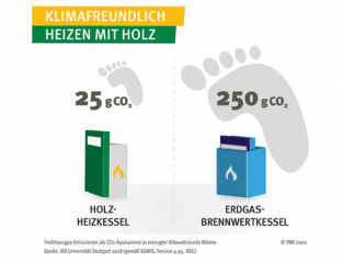 Klimafreundlich Heizen mit Holzheizkesseln - Image