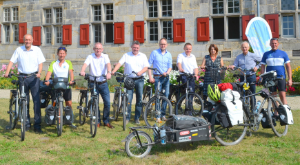 Landrat und Bürgermeister begrüßen STADTRADELN-Botschafter