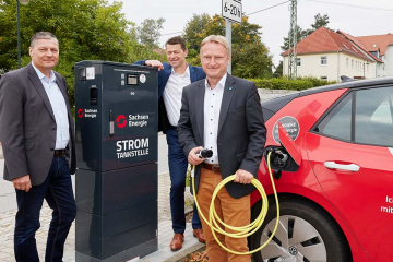 Elektromobilität: Neue Stromtankstelle für Sohland an der Spree - Image