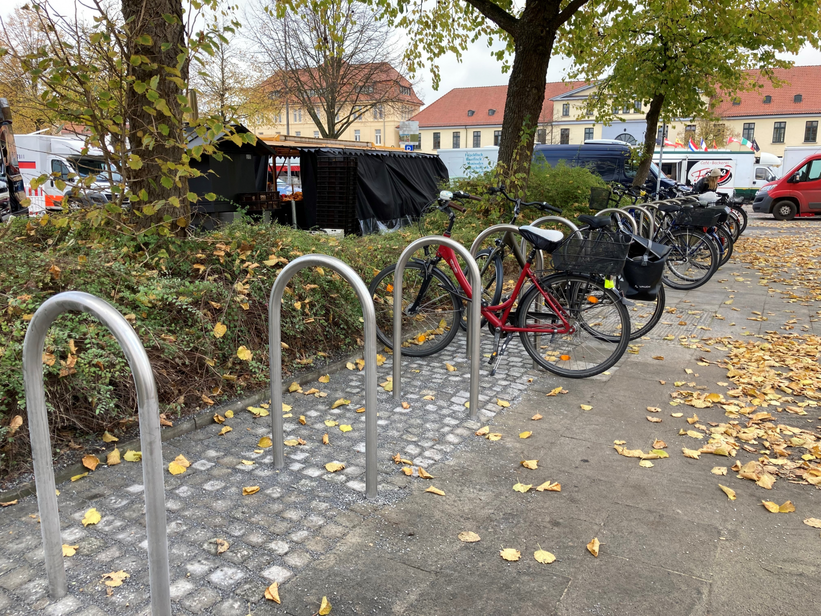 Künftig Platz für 138 Fahrräder