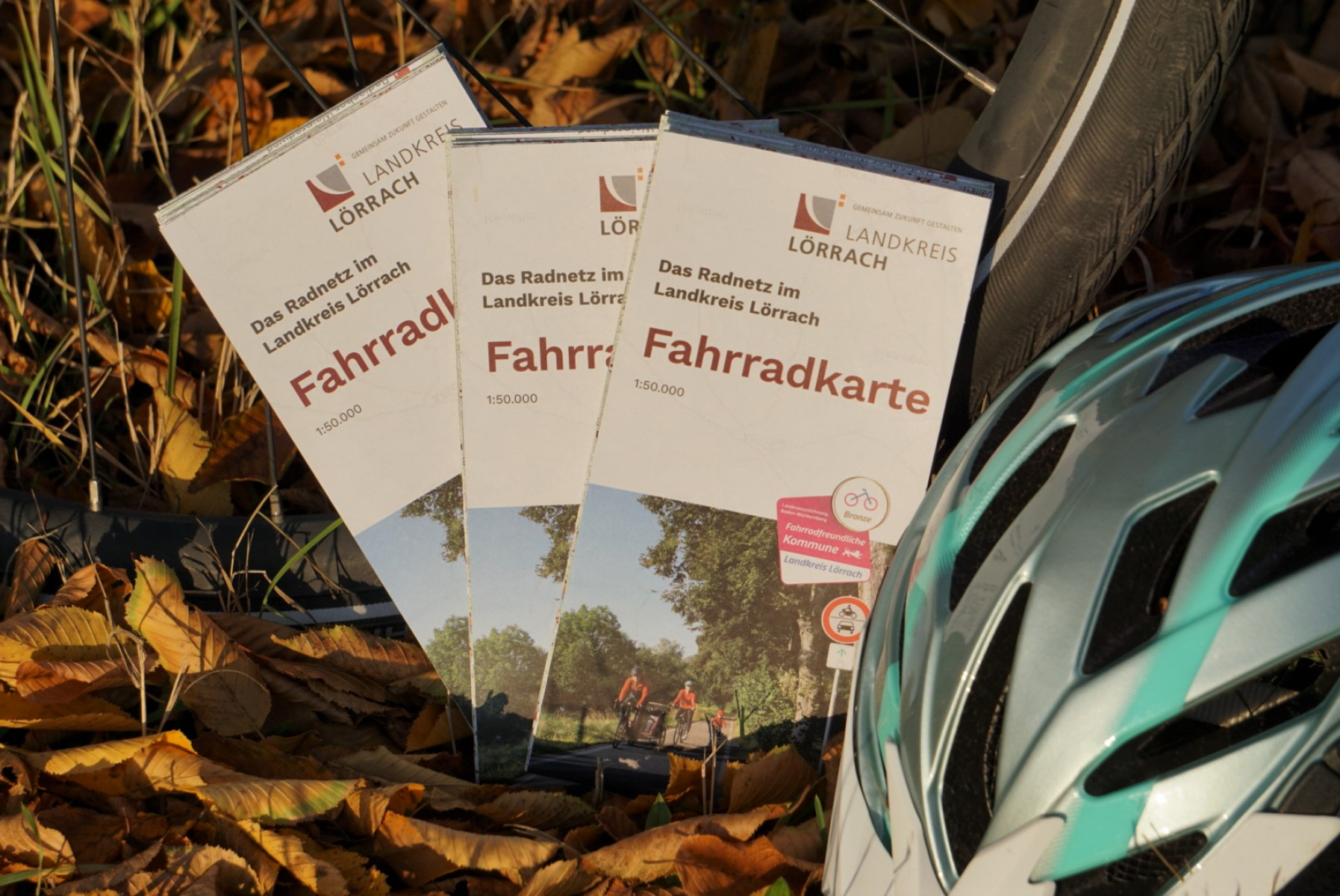 Neu: Fahrradkarte des Landkreises Lörrach